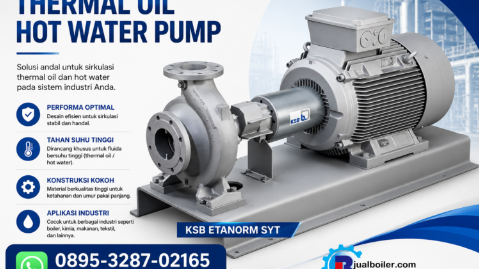 POMPA KSB ETANORM SYT – POMPA AIR PANAS