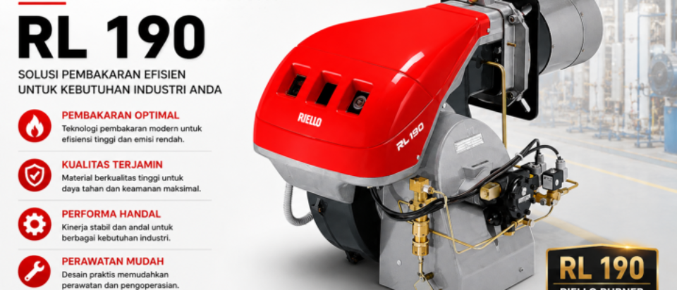  OIL BURNER RIELLO SERI RL – TWO STAGE