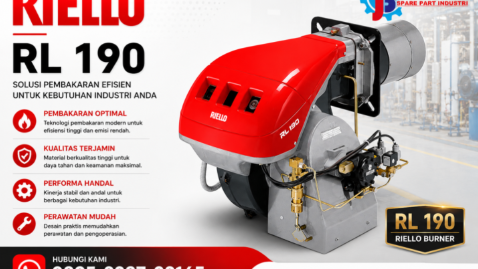  OIL BURNER RIELLO SERI RL – TWO STAGE
