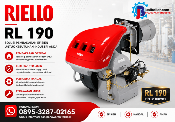  JUAL OIL BURNER RIELLO SERI RL - TWO STAGE