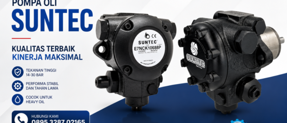 POMPA OLI BURNER SUNTEC TYPE – E