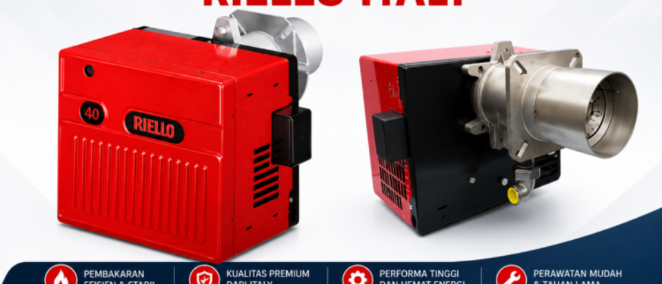 GAS BURNER RIELLO R40 GS10/GS20 – BRAND ITALY