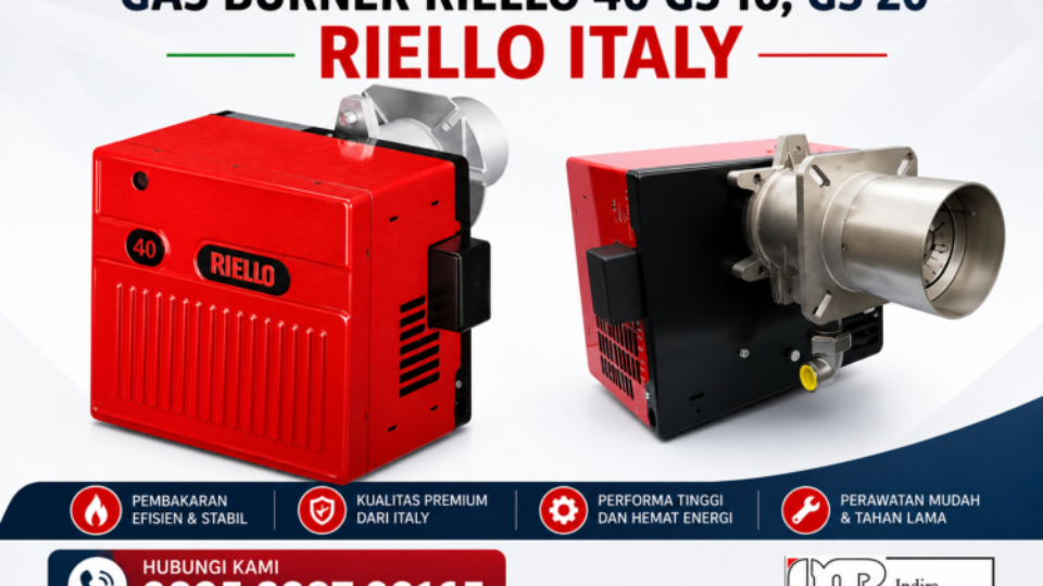 GAS BURNER RIELLO R40 GS10/GS20 – BRAND ITALY