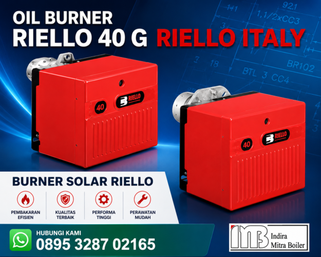 JUAl BURNER SOLAR RIELLO R40 G - ONE STAGE 