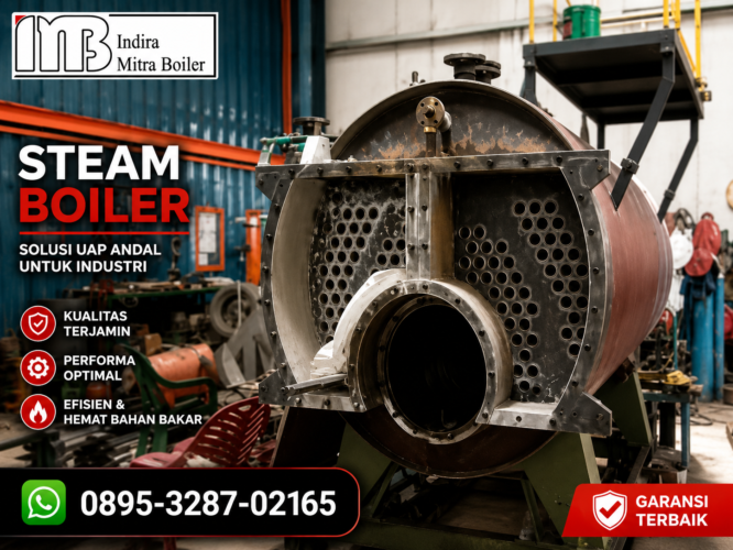 Jual Boiler Berbahan Bakar Solar / Gas