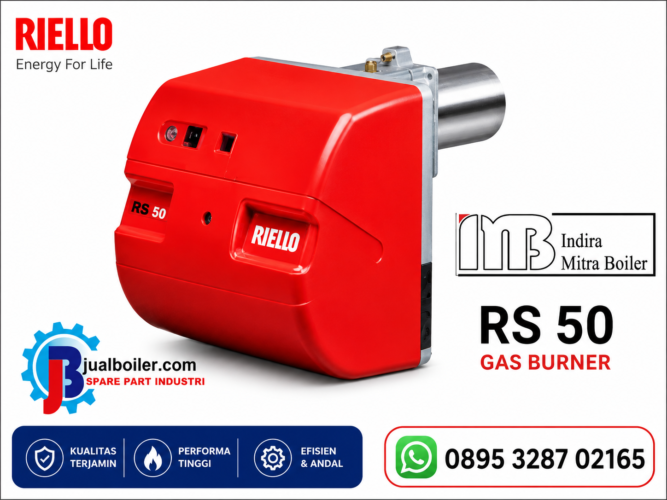 JUAL BURNER RIELLO RS50 - GAS BURNER