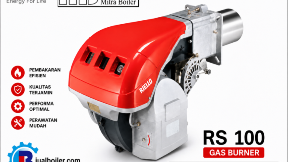 BURNER TWO STAGE RS100 – GAS BURNER RIELLO ITALIA
