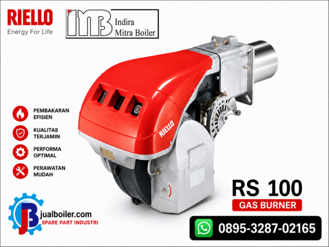 JUAL BURNER TWO STAGE RS100 - GAS BURNER RIELLO ITALIA