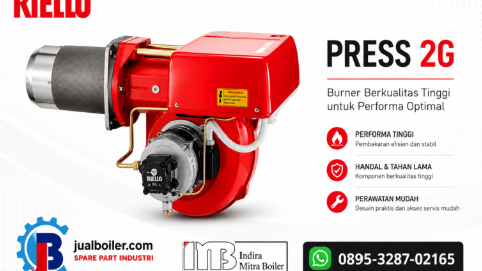 RIELLO TWO STAGE PRESS 2G – BURNER SOLAR