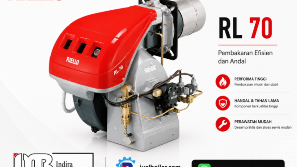 BURNER RIELLO RL70 – LIGHT OIL TWO STAGE