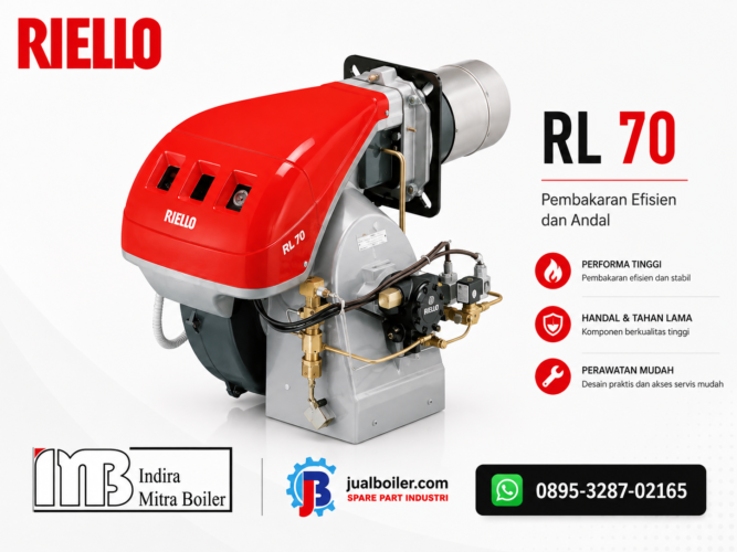 JUAL BURNER RIELLO RL70 - LIGHT OIL TWO STAGE