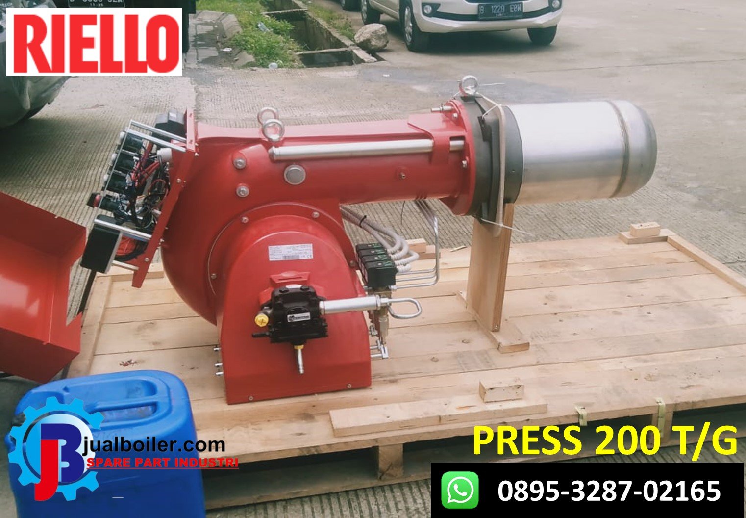 JUAL BURNER LIGHT OIL (THREE STAGE) – RIELLO PRESS 200 T/G