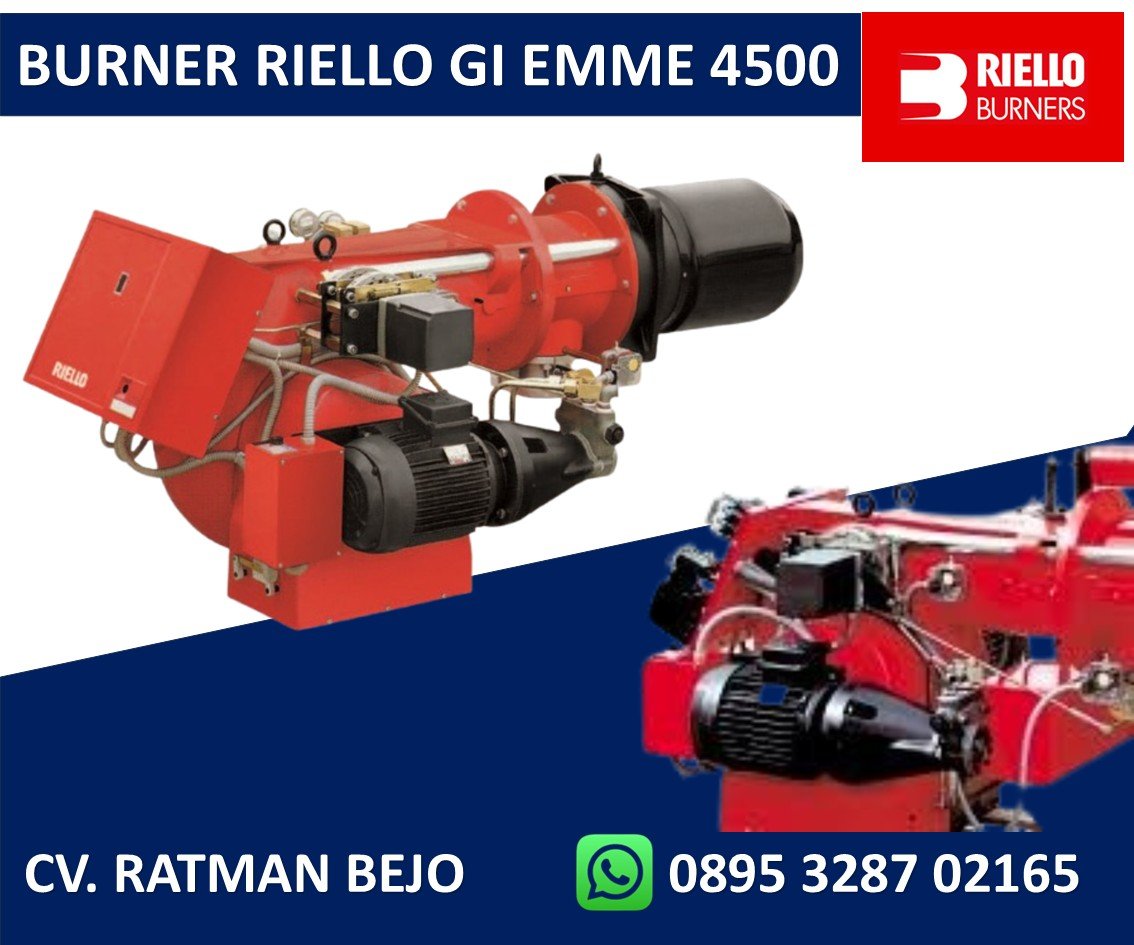 DUAL FUEL BURNERS (MODULATING) GI/EMME 4500