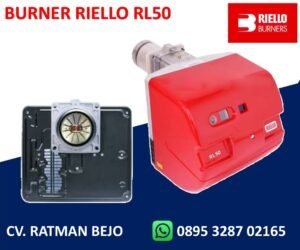 BURNER RIELLO RL50 DUA NOZZLE BAHAN BAKAR SOLAR