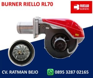 BURNER RIELLO TYPE RL70 DUA NOZZLE 700.000 KCAL