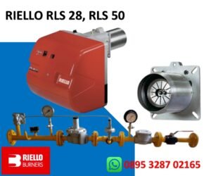 BURNER RIELLO RLS 28, RLS 50 - DUAL FUEL TWO STAGE