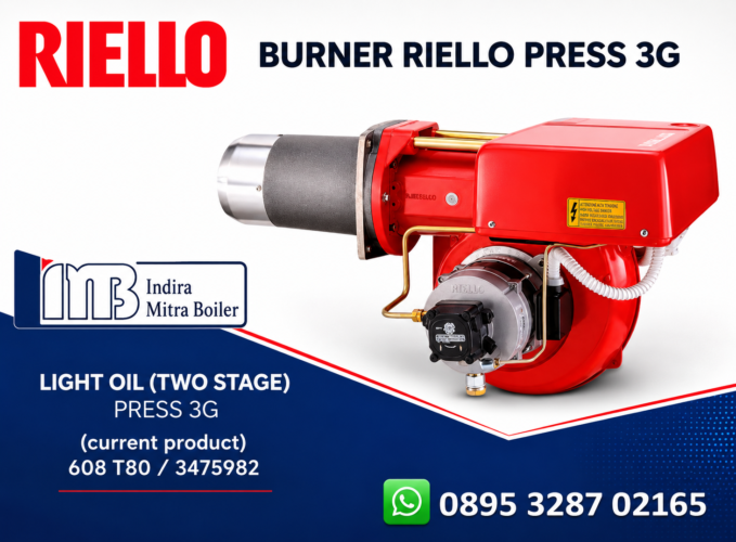 JUAL BURNER RIELLO PRESS 3G