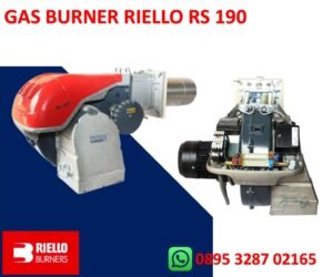GAS BURNER RIELLO RS 190 TWO STAGE PROGRESIF