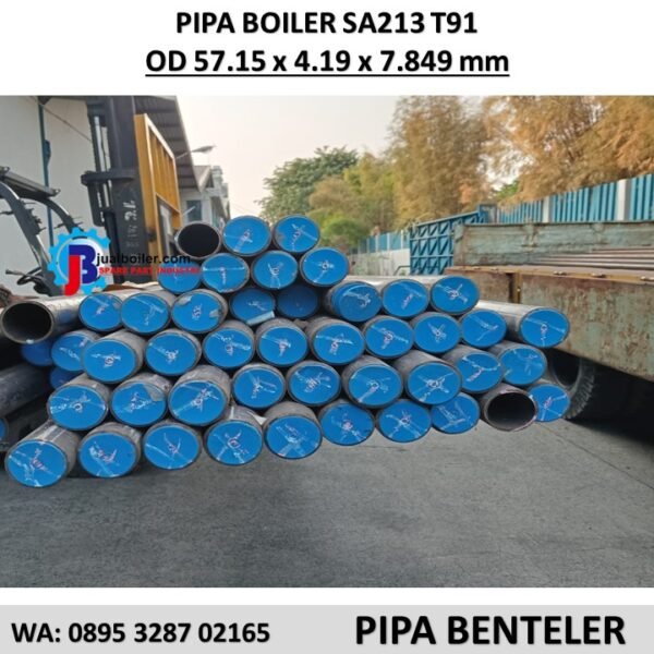 PIPA BOILER SA213 T91 OD 57.15 x 4.19 x 7.849 mm - Image 2