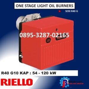 JUAL BURNER RIELLO 40 G10 LIGHT OIL (ONE STAGE) TYPE 464T52
