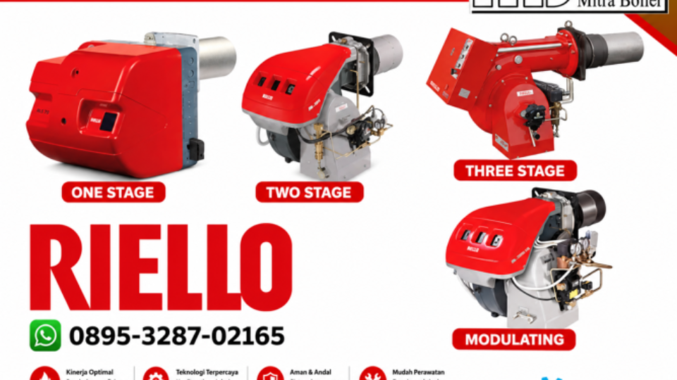 PRODUK BURNER RIELLO BAHAN BAKAR SOLAR