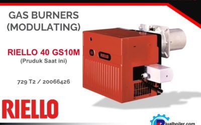 JUAL GAS BURNER RIELLO 40 GS/M MODULATING