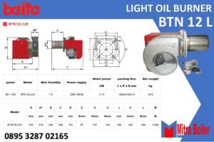 BAITE LIGHT OIL BURNER BTN 12L