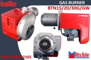 JUAL BAITE BTN15/20/30G/GC ONE STAGE SLIDING/MODULATING GAS BURNER