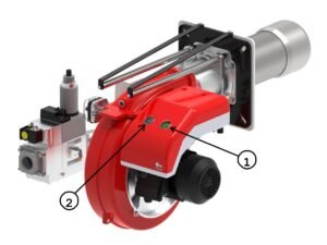 BURNER FBR GAS XP80/2CE - DUA TAHAP