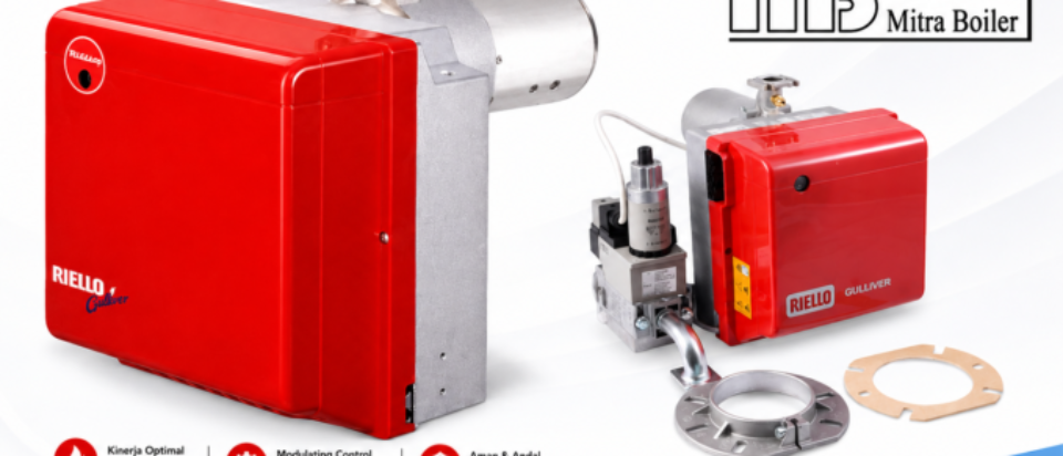 BURNER GAS RIELLO GULLIVER BS1/M, BS2/M, BS3/M, BS4/M – MODULATING
