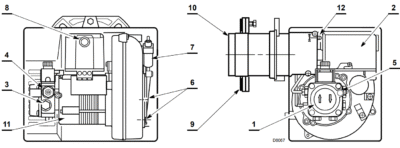 DESKRIPSI GAS BURNERS (ONE STAGE) GULLIVER RS5F