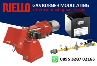 JUAL BURNER RIELLO GAS 7, GAS 8, GAS 9, GAS 10 P/M-MODULATING