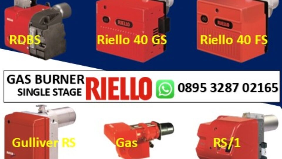 GAS BURNER RIELLO ITALIA – SINGLE STAGE