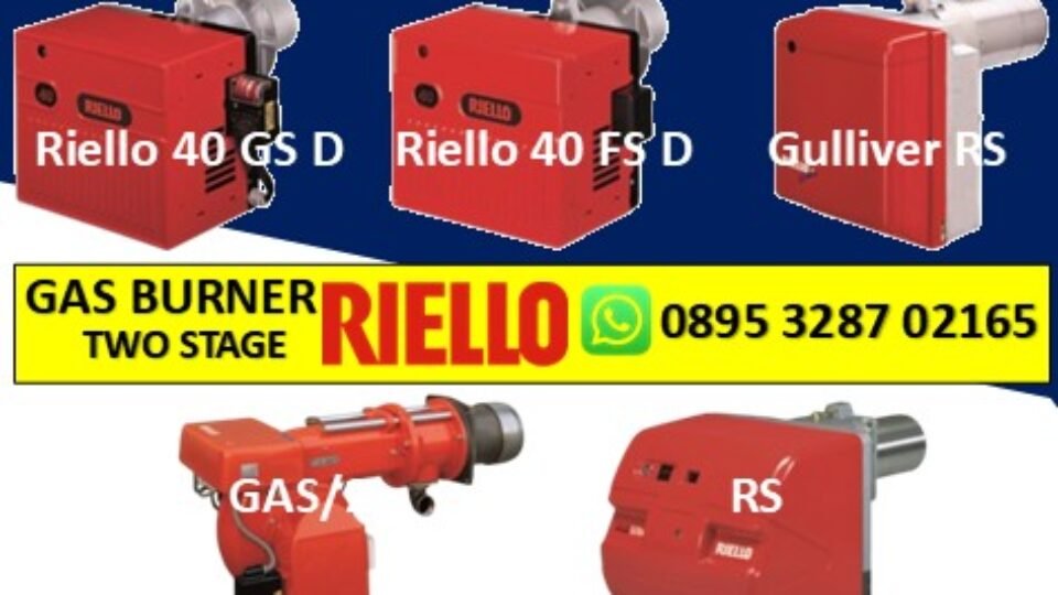 GAS BURNER RIELLO ITALIA – TWO STAGE