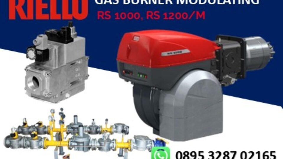 GAS BURNER RIELLO RS 1000, RS 1200 M
