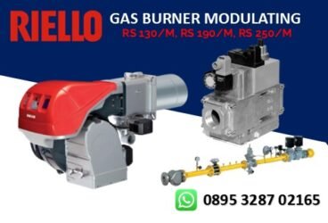 GAS BURNER RIELLO RS 130/M, RS 190/M, RS 250/M MODULATING