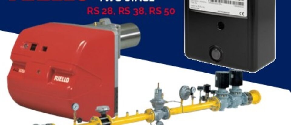 GAS BURNER RIELLO RS 28, 38, RS 50 ITALIA