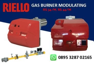 JUAL GAS BURNER RIELLO RS 34, RS 44/M - MODULATING