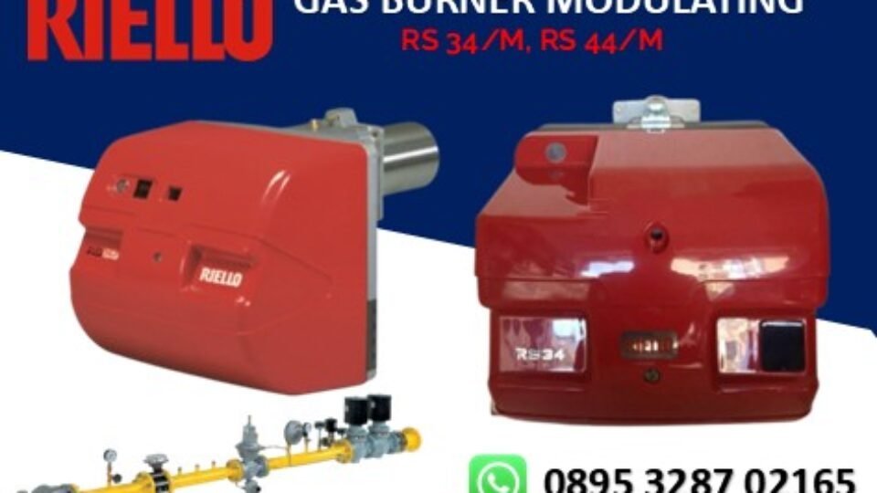 GAS BURNER RIELLO RS 34 M, RS 44 M MODULATING ITALIA
