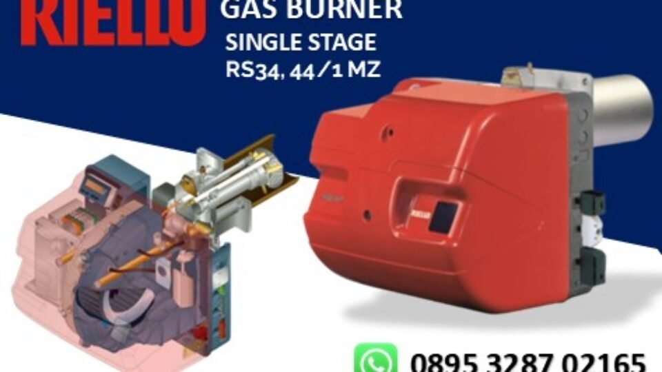 GAS BURNER RIELLO RS 34, RS 44 1 MZ