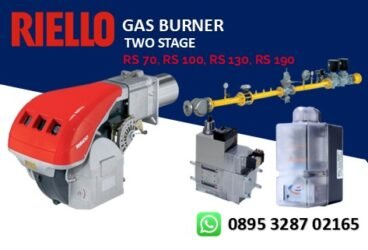 GAS BURNER RIELLO RS 70, RS 100, RS 130, RS 190