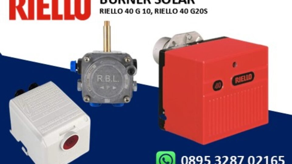 OIL BURNER RIELLO 40 G10, G20S ITALIA