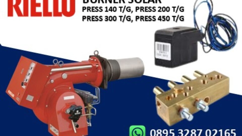 OIL BURNER RIELLO PRESS 140 TG, PRESS 200 TG, PRESS 300 TG, PRESS 450 TG ITALIA