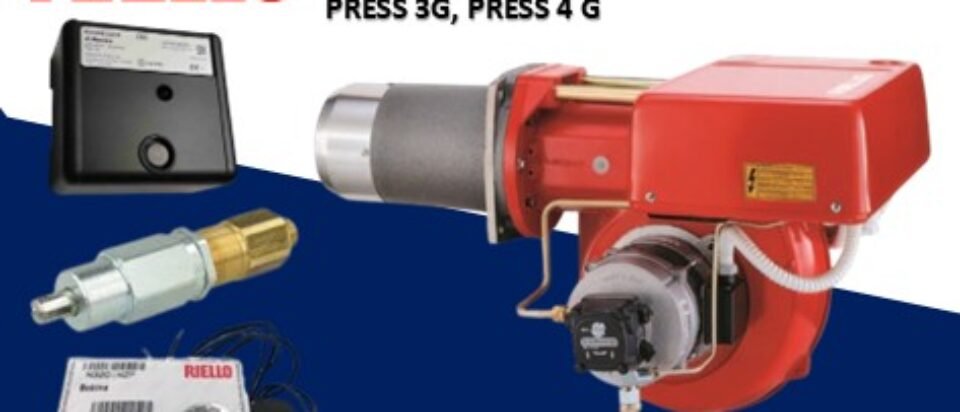 OIL BURNER RIELLO PRESS GW PRESS 1G, PRESS 2G, PRESS 3G, PRESS 4G ITALIA