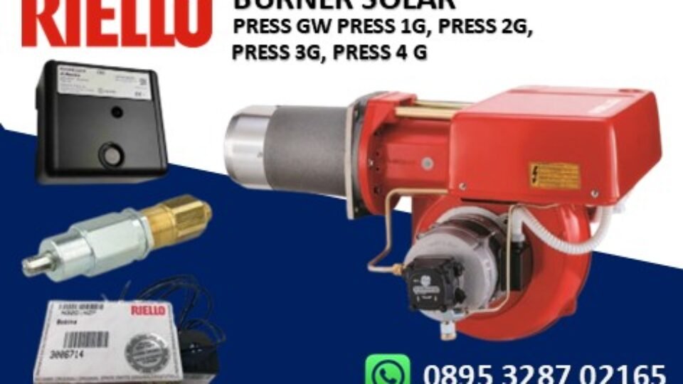 OIL BURNER RIELLO PRESS GW PRESS 1G, PRESS 2G, PRESS 3G, PRESS 4G ITALIA