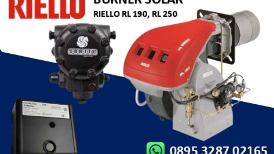 OIL BURNER RIELLO RIELLO RL 190, RL 250 ITALIA