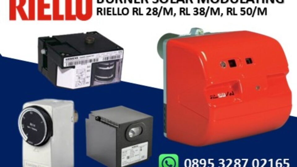 OIL BURNER RIELLO RIELLO RL 28 M, RL 38 M, RL 50 M ITALIA