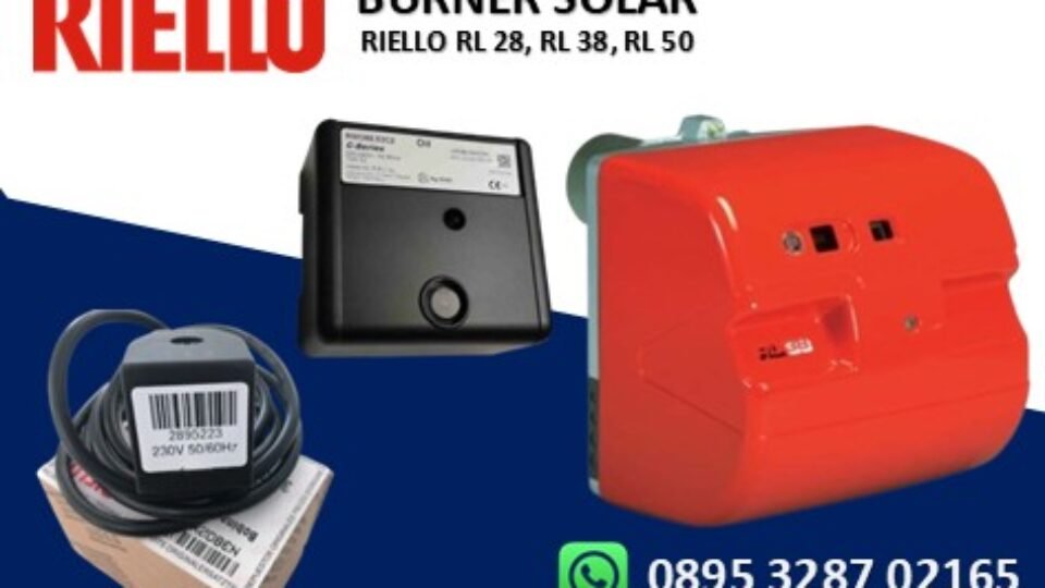 OIL BURNER RIELLO RIELLO RL 28, RL 38, RL 50 ITALIA