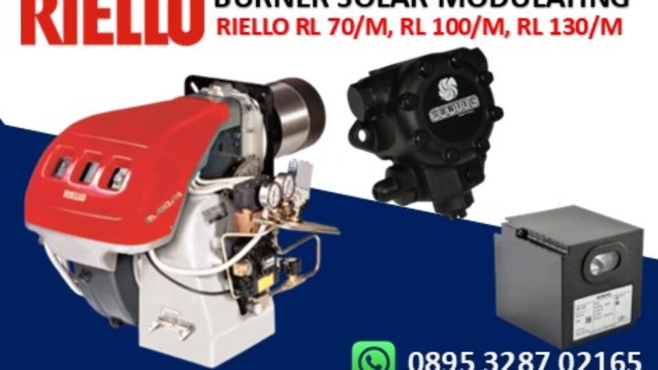OIL BURNER RIELLO RIELLO RL 70 M, RL 100 M, RL 130 M ITALIA
