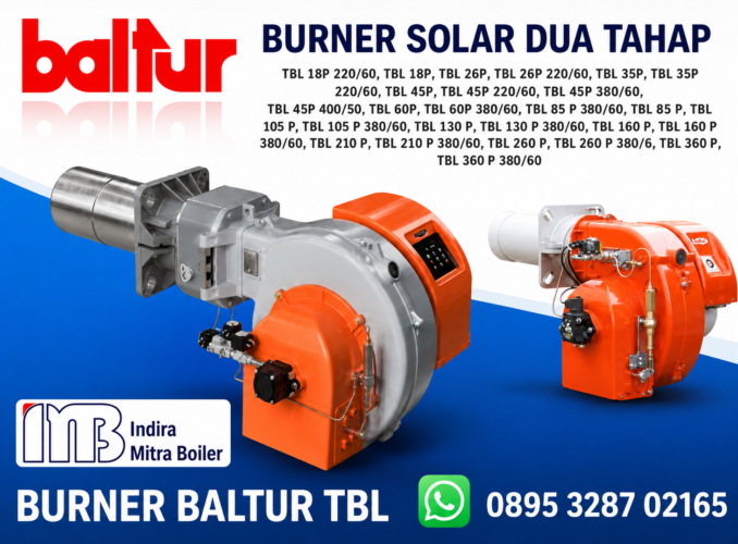 JUAL BURNER BALTUR BTL P BB SOLAR DUA STAGE
